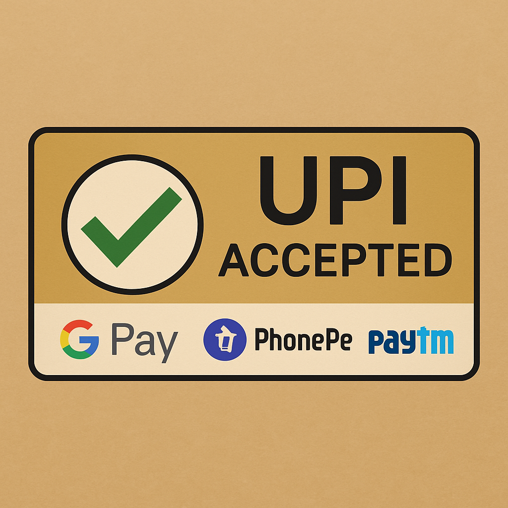 UPI Accepted